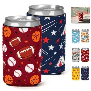 12Oz Collapsible Neoprene Can Cooler Sleeves