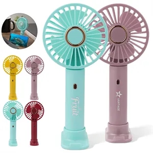 USB Rechargeable Mini Portable Fan with Base