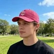 6 Panel Unstructured Washed Cotton Baseball Hat | https://www.bestnamebadges.com