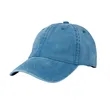 6 Panel Unstructured Washed Cotton Baseball Hat | https://www.bestnamebadges.com