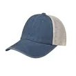 6 Panel Washed Cotton Soft Trucker Hat W/ Mesh Back | https://www.bestnamebadges.com