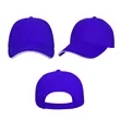 6 Panel Structured Cotton Twill Sandwich Baseball Cap | https://www.bestnamebadges.com