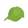 6 Panel Structured Cotton Twill Sandwich Baseball Cap | https://www.bestnamebadges.com