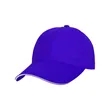 6 Panel Structured Cotton Twill Sandwich Baseball Cap | https://www.bestnamebadges.com