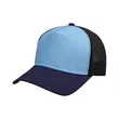5 Panel Two Tone Trucker Cap W/ High Quality Mesh Back | https://www.bestnamebadges.com