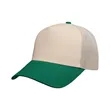5 Panel Two Tone Trucker Cap W/ High Quality Mesh Back | https://www.bestnamebadges.com
