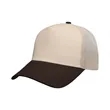 5 Panel Two Tone Trucker Cap W/ High Quality Mesh Back | https://www.bestnamebadges.com