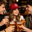 5 Panel Structured Polyester Cotton Baseball Hat | https://www.bestnamebadges.com