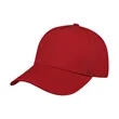 5 Panel Structured Polyester Cotton Baseball Hat | https://www.bestnamebadges.com