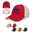 Two Tone Washed Cotton Trucker Cap W/ Mesh Back | https://www.bestnamebadges.com