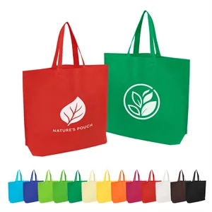 Reusable Non Woven Shopping Tote Bag 15"x4"x12.6