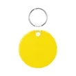 Portable PVC Round Vinyl Keychain Key Tag | https://www.bestnamebadges.com