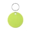 Portable PVC Round Vinyl Keychain Key Tag | https://www.bestnamebadges.com