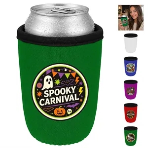 Full Color 12Oz Insulated Neoprene Can Cooler Sleeve