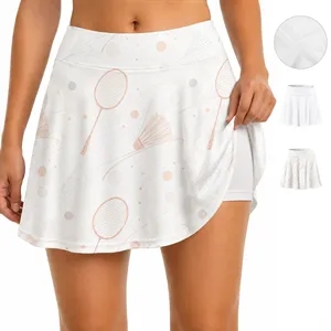 High Waisted Athletic Skorts With Pocket