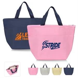 Portable Reusable Insulated Lunch Bag W/ Handle