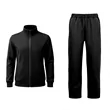 2 Piece Men's Tracksuits Fleece Zip Up Jacket & Jogger Set | https://www.bestnamebadges.com