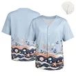 Womens Tops V Neck Short Sleeve Button Up Shirts | https://www.bestnamebadges.com