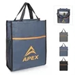 Oxford Zippered File Tote Bag W/ Handle & Pockets | https://www.bestnamebadges.com