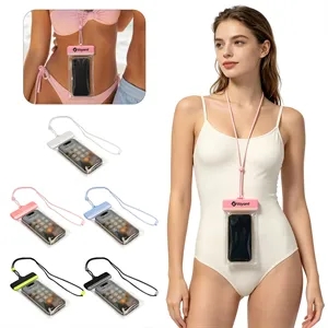 IPX8 Waterproof Touchscreen Phone Pouch W/ Lanyard