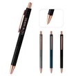 0.5mm Metal Retractable Gel Ink Pen W/ Thread Grip | https://www.bestnamebadges.com