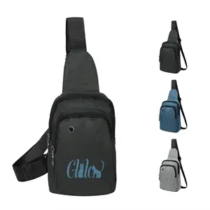 Anywhere Crossbody Sling Bag Backpack W/ Earbud Hole