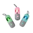Pet Waste Bag Dispenser With Keychain Flashlight | https://www.bestnamebadges.com