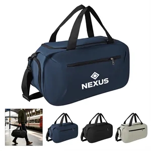 Large Travel Gym Duffel Bag W/ Shoe Compartment