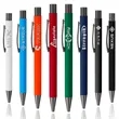 1.0mm Soft Touch Metal Click Pen | https://www.bestnamebadges.com