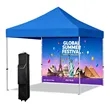 10' Full Color Dye Sublimation Tent Wall W/ Hook & Loop | https://www.bestnamebadges.com