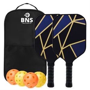 Fiberglass Pickleball Paddle Set with Carry Bag