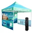 10'x10' Full Color Canopy Tent W/ Back & Two Half Walls | https://www.bestnamebadges.com
