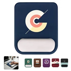 Full Color Ergonomic Mouse Pad With Wrist Rest