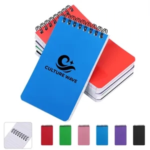 Small Pocket Notebook Top Spiral Mini Notepad 3"x5"