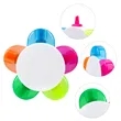 Flower Shape Highlighter W/ 5 Different Colors | https://www.bestnamebadges.com