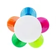 Flower Shape Highlighter W/ 5 Different Colors | https://www.bestnamebadges.com