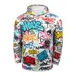 Dye Sublimation Full Color Pullover Hoodie Sweatshirt | https://www.bestnamebadges.com