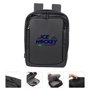 3 Way Convertible Carry On PU Leather Laptop Backpack