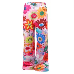 Unisex Custom Casual Wide Leg Pants W/ Zipper Closure