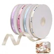 Custom 5/8" Double Face Satin Ribbon For Gift Wrapping | https://www.bestnamebadges.com