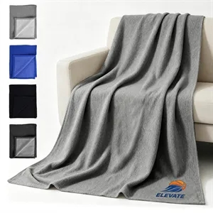 300GSM Sweatshirt Fabric Throw Blanket 50"x60"