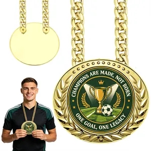 5" Full Color Personalized Plastic Presidential Champ Chain