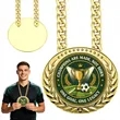 5" Full Color Personalized Plastic Presidential Champ Chain | https://www.bestnamebadges.com