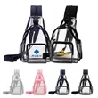 2 In 1 PVC Waterproof Clear Sling Bag Backpack | https://www.bestnamebadges.com