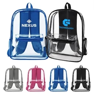PVC Waterproof Clear Backpack For Stadium Events