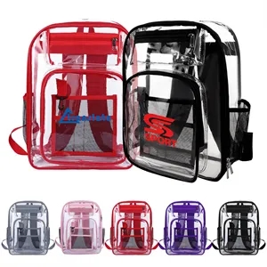 Large Capacity Clear PVC Stadium Backpack