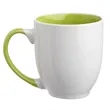 16 oz. Miami Two-Tone Personalized Bistro Mug | https://www.bestnamebadges.com