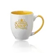 16 oz. Miami Two-Tone Personalized Bistro Mug | https://www.bestnamebadges.com