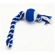 Pet Tennis Ball on Rope | https://www.bestnamebadges.com
