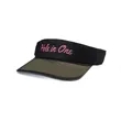 Adjustable TPU Brim Sun Visor | https://www.bestnamebadges.com